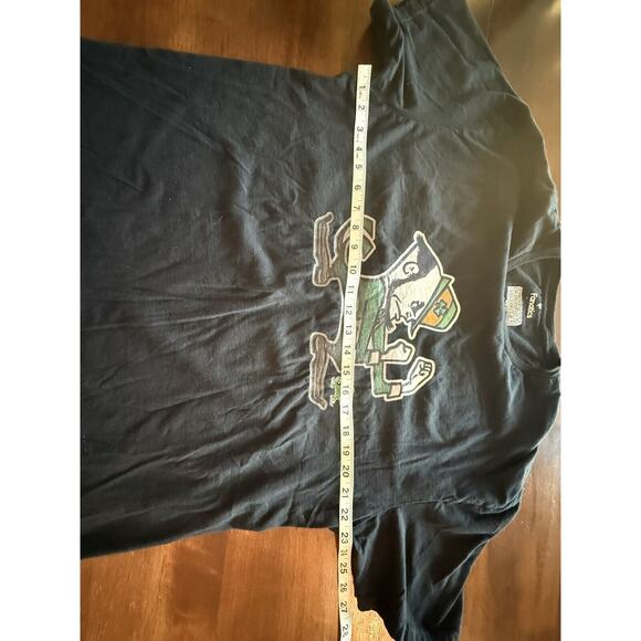 Notre Dame Fighting Irish Black T-shirt‎ Men's L/XL - Picture 7 of 9